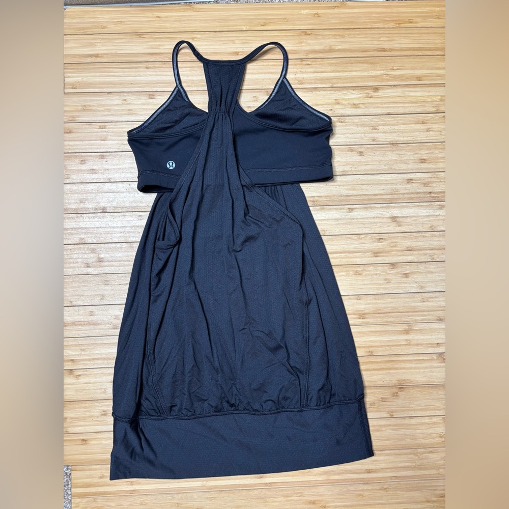Lululemon Black Tank with Built in Bra
